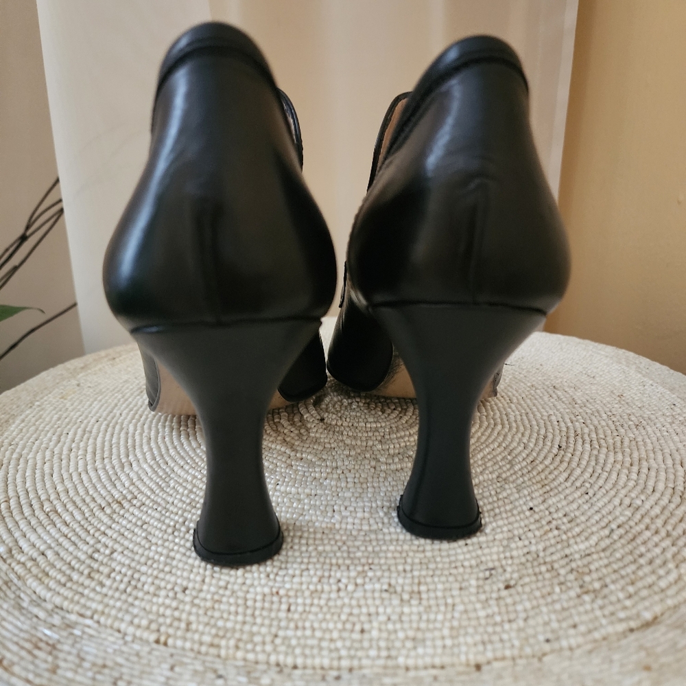 Pied a terre Women's Leather Heels made In Italy Siz.39 US 7.5.Like New - Picture 6 of 10